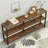 3-Tier Console Table Sofa Table with Metal Frame-866343500-855879908