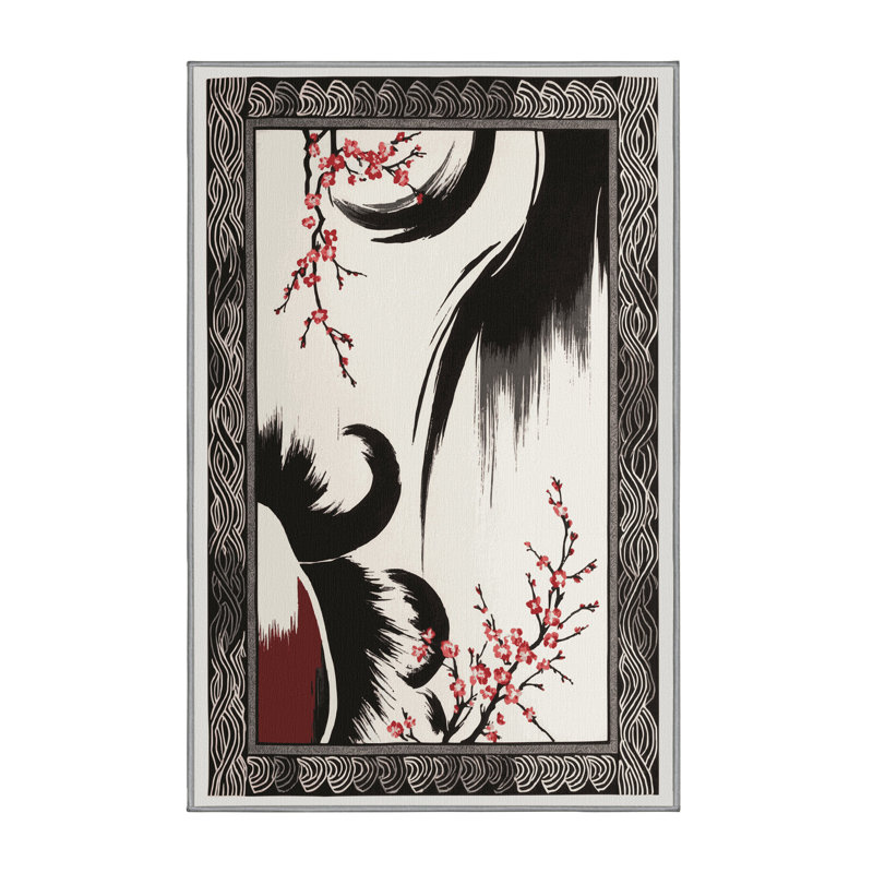 Sakura Dreams Rug, Rectangle 2' x 3'