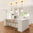 Bette 1 - Light Modern Crystal Single Pendant Light for Kitchen Island Dining Room Living Room Entryway Hallway Foyer-1566534200