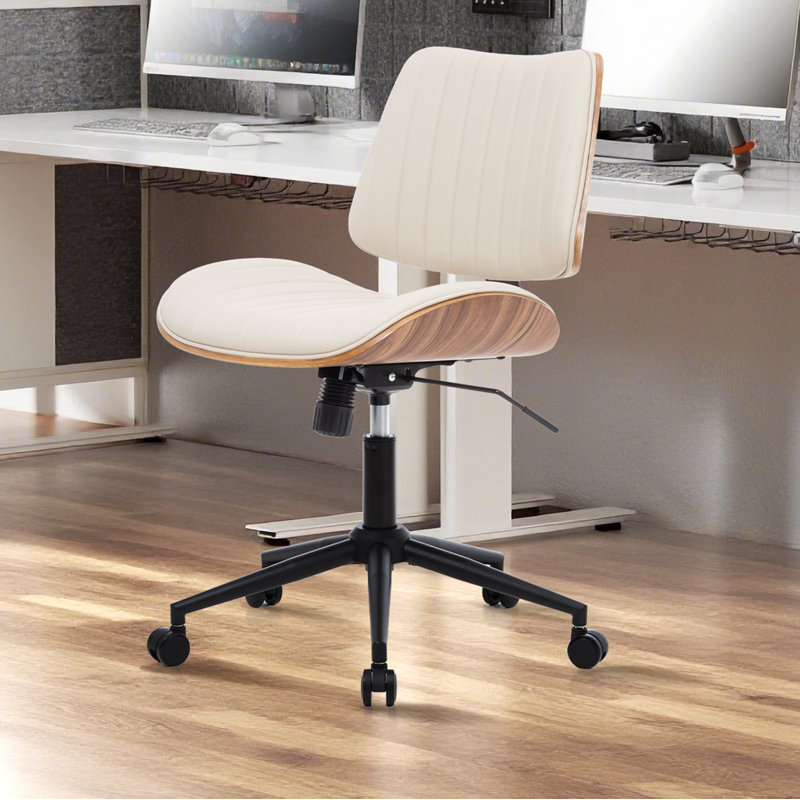 George Oliver Office Chair, Beige
