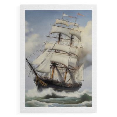 NAUTICAL Series LXIV - Impression sur toile seulement - NON CADRE