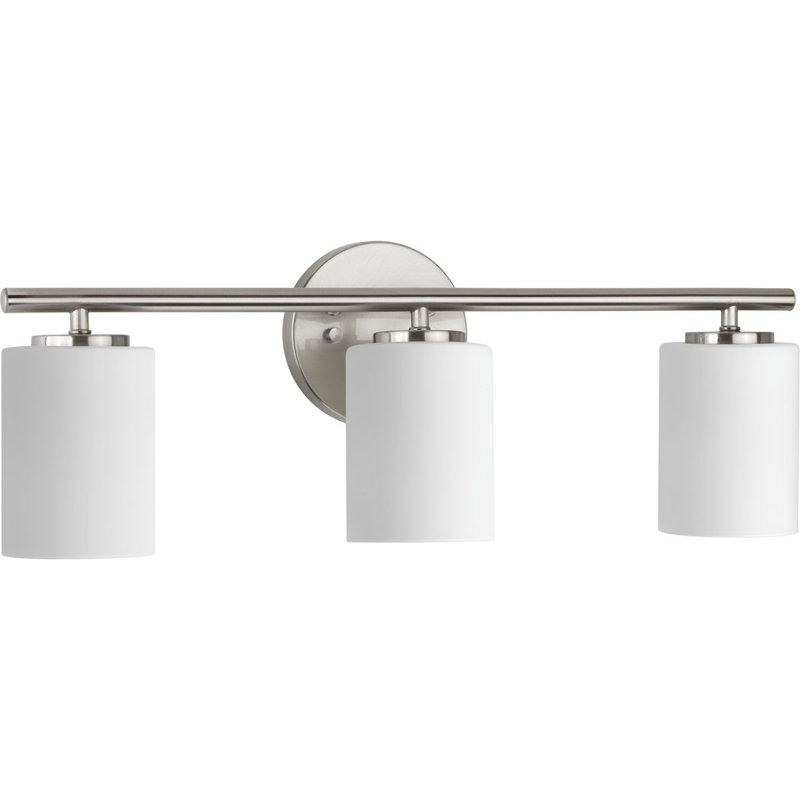 Steelville 3 - Light Dimmable Vanity Light, Brushed Nickel