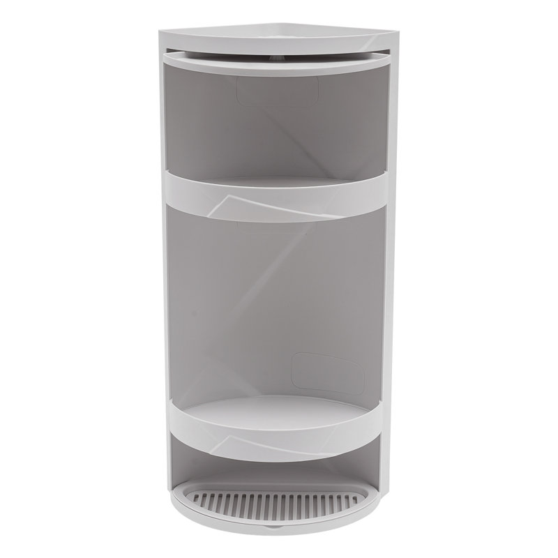 Marieo 10.4'' W Plastic Storage Rack