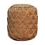 Amenia 40cm Wide Cylinder Geometric Footstool Ottoman