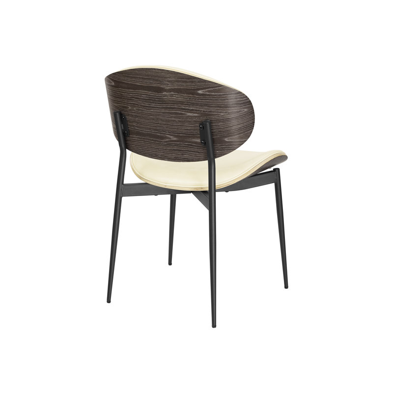 Schrader Upholstered Side Dining Chair, Off White
