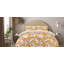Microfiber Floral Duvet Cover Set with Pillowcases-1892580891