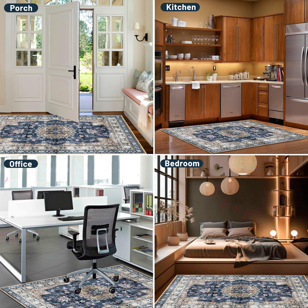 Heavy Duty Office Chair Mat, 48"X60" for Hardwood & Tile Floors, Anti-Slip Protector