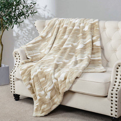 Knitted Throw Blanket