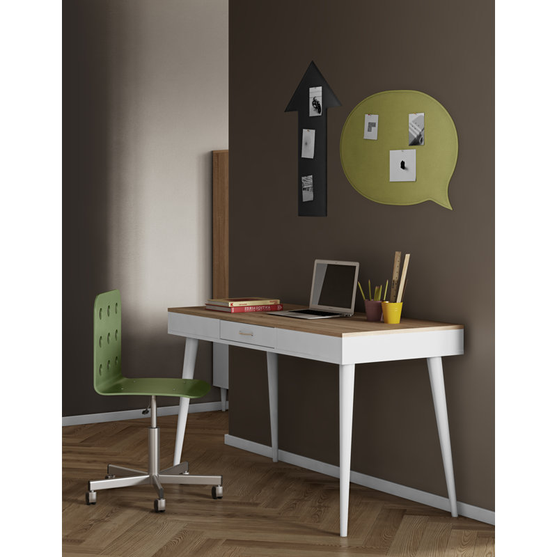Alsacia Writing Desk, White