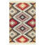 Tapis tissé à plat de qualité supérieure, 5,2 x 7,6 pieds, 100% coton, sans velours, couleur rouge | 1100 g / m² | Lavable à la machine à 86 ° F, facile à nettoyer avec aspirateur et détachant | Idéal pour le salon, la chambre à coucher et un décor élégant-568488077