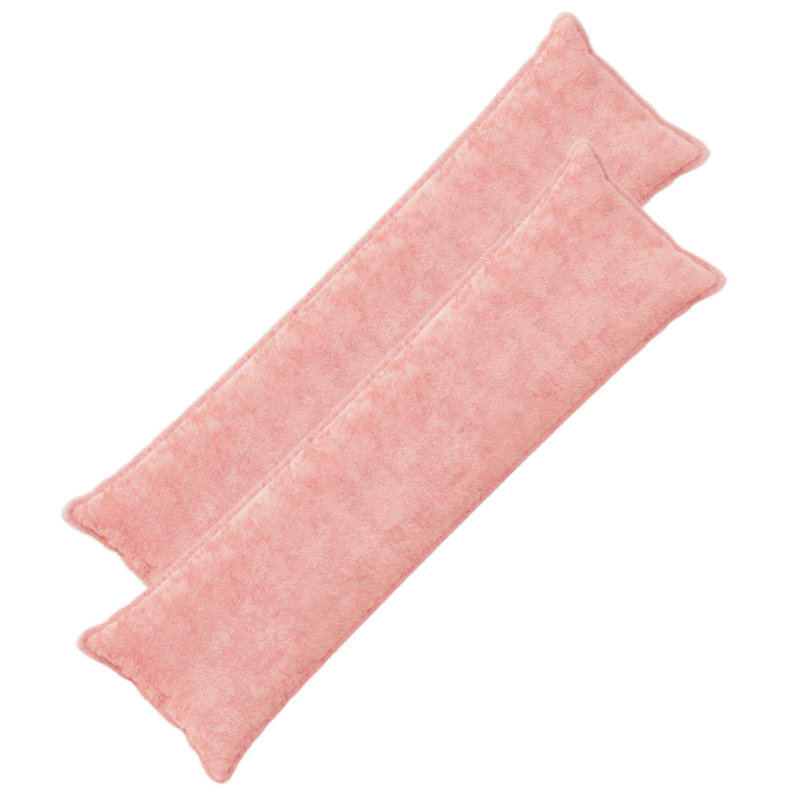 Cream Cushion Cover, Pink, Rectangle 40cm H x 145cm W