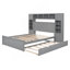 Grand lit en bois avec armoire tout-en-un, tablette et prises, gigogne simple TG, gris-2043766027