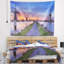 Tapisserie panorama abstract eoliennes-28495542