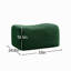 Repose-pieds en tissu vert-619487026