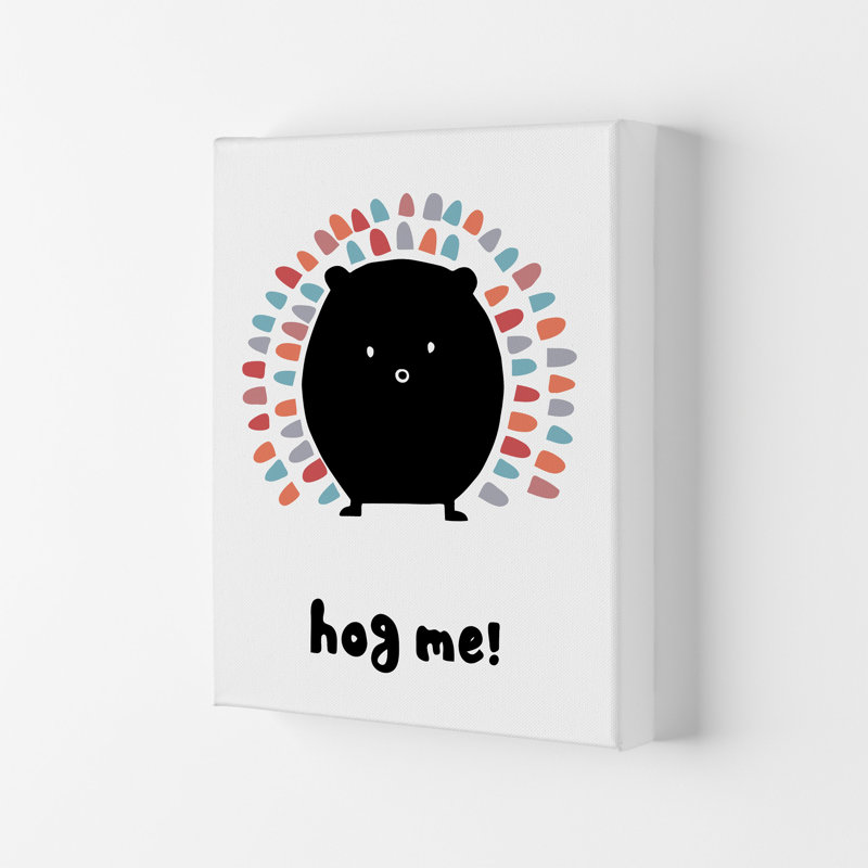 Hedgehog by Miniofmine - Print, Wrapped Canvas, 42cm H x 29.7cm W x 4cm D