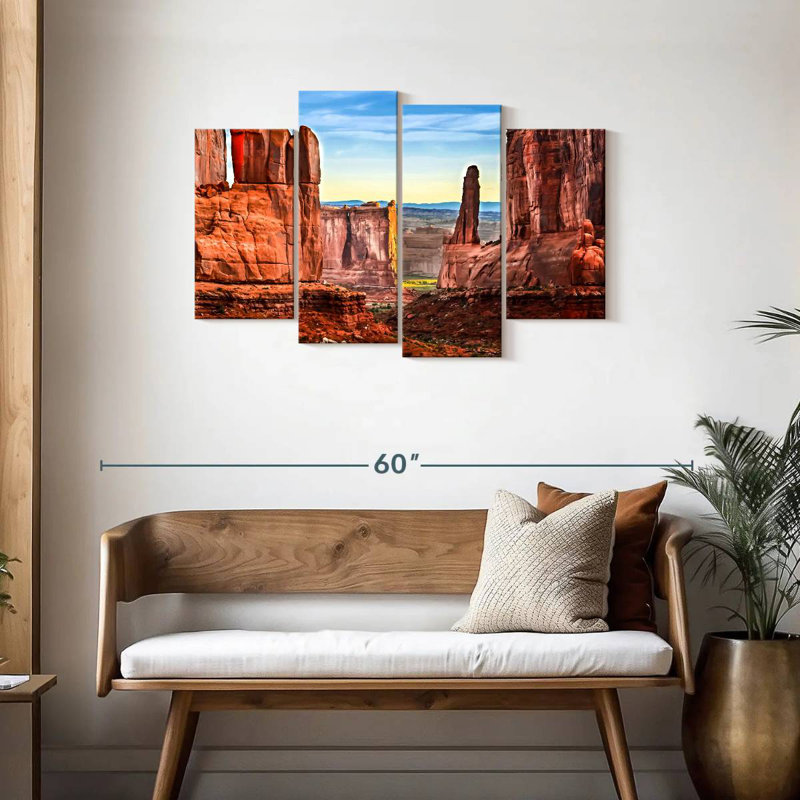 Alvord Red Rock Canyon, Nevada, H 27 po x l 43 po