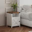 Ensemble de lit plateforme tapissier 3 pièces Bensu Boucle-2124061832-2124061833