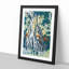Shimotsuke Kurokami-Yama Kurifuri No Taki by Katsushika Hokusai - Picture Frame Painting Print-55619041-55619042