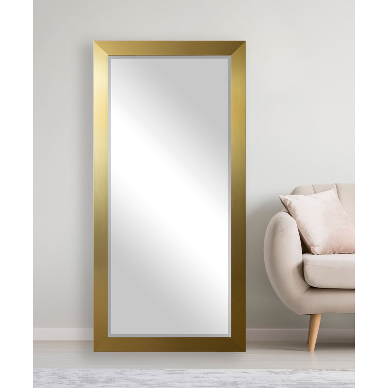 Miroir pleine longueur biseauté Hrima, 65 po x 31,5 po