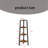 4-Tier Corner Ladder Shelf – Modern Space-Saving Display Rack-137438042