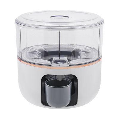 LEVARE Electric Aerator And Glass Decanter Set, Smart Swirl Aerating Base Ages Wine In Minutes Premium Aeration For Sommeliers Wine Enthusiasts Holiday Red Lvar1006