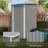 3 ft. W x 3 ft. D Metal Lean-To Storage Shed-93350507