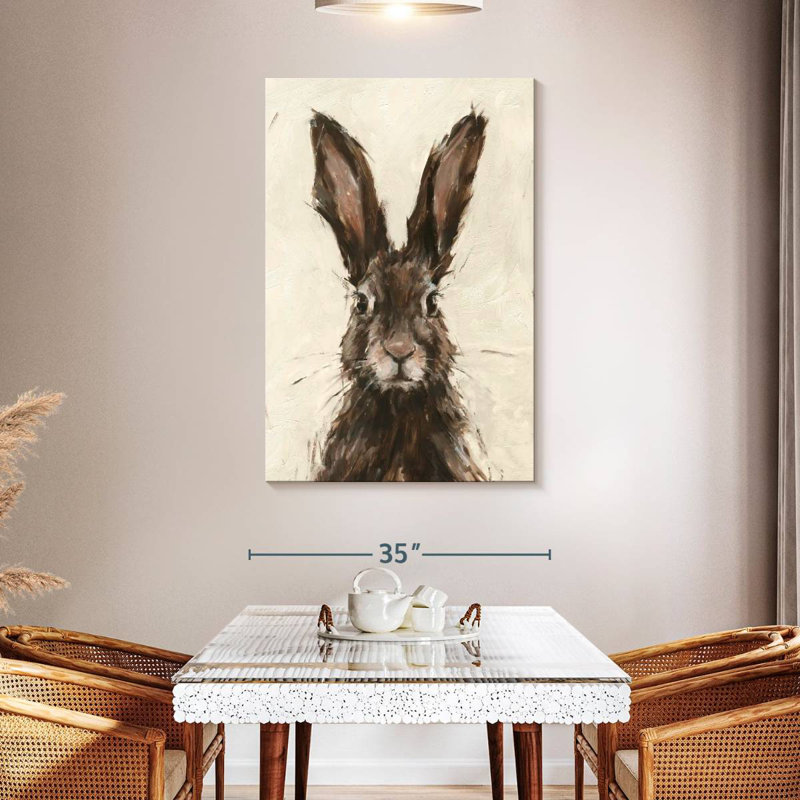 Brampt European Hare I, 48" H x 32" W