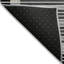 Tapis noir intérieur / extérieur lavable à la machine Christain ACN1399-109530105