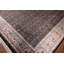 Tapis traditionnel floral noir All-Over 10 x 13