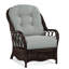 Chaise avec accoudoirs en rotin Everglade-27525461-27525514