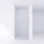 Porte de douche coulissante simple encadrée 48 po x l 72 po en chrome