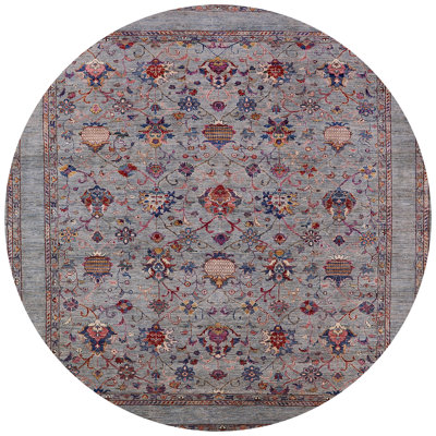 Tapis oriental gris