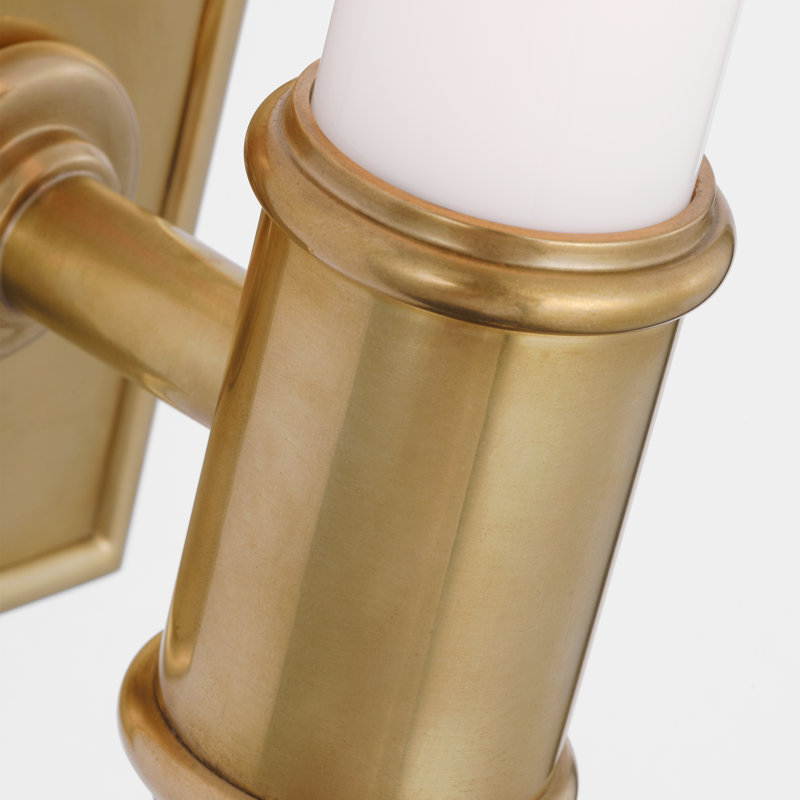 Owen 1 - Light LED Bath Sconce, Antique Burnished Brass