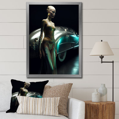 " Classic Streamedlined Vintage Car Beauty 1940s "