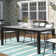Ajha Extendable Rectangular Metal Outdoor Dining Table