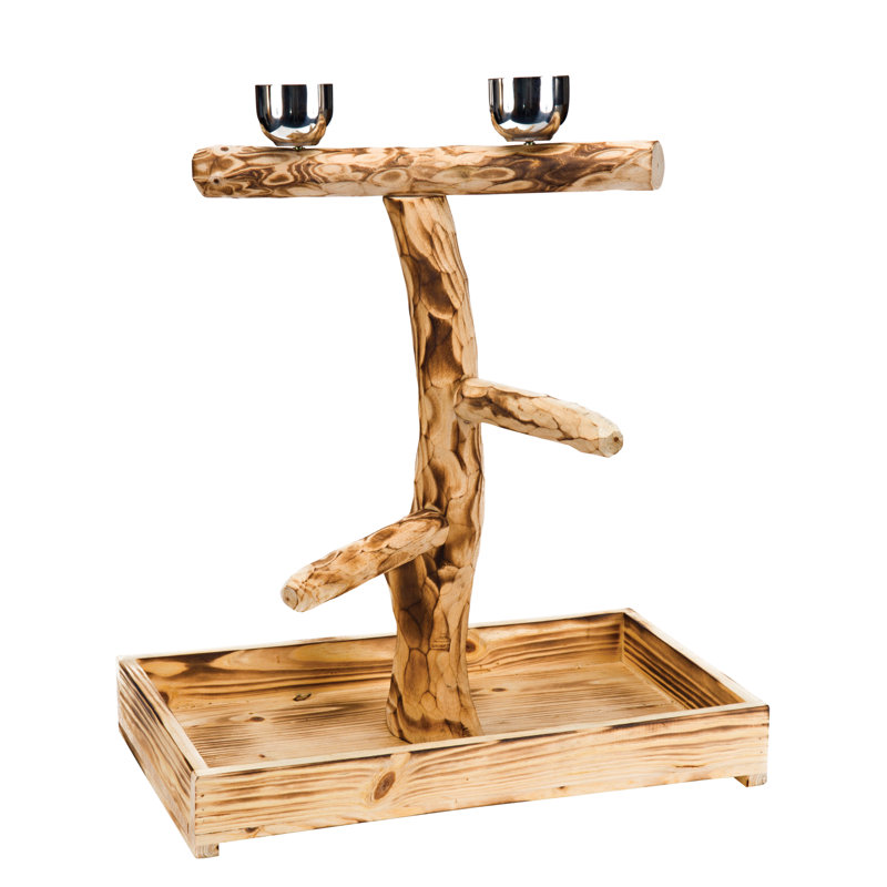 Ernest Bird Tree Perch, 23.75" H x 20" W x 11.75" D