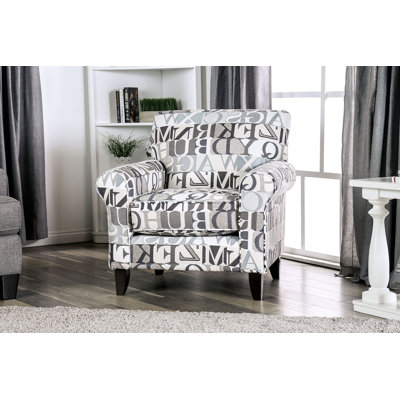 Chaise transitionnelle l 38,4 po, lettres