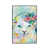 White Floater Framed