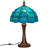 Tiffany Table Lamp 12 inch Blue Beads Style Stained Glass Table Lamp