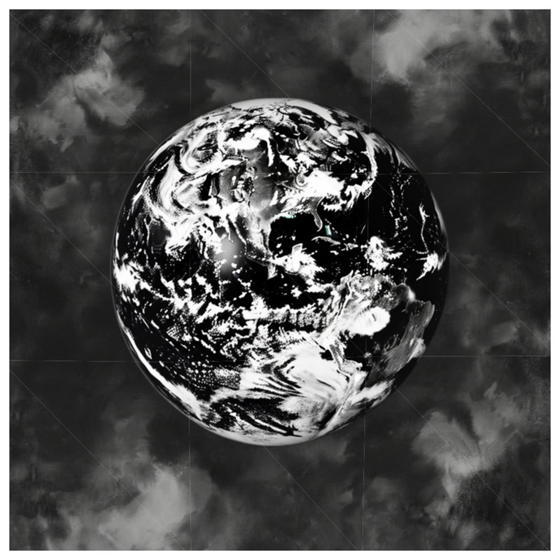 Coussin Earth Earth, coussins double face Nature, 26 po x 26 po