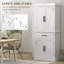 Pantry Cabinet With Adjustable Shelves, Doors And Drawers