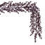 72" Burgundy Crab Apple Mixed Berry Garland