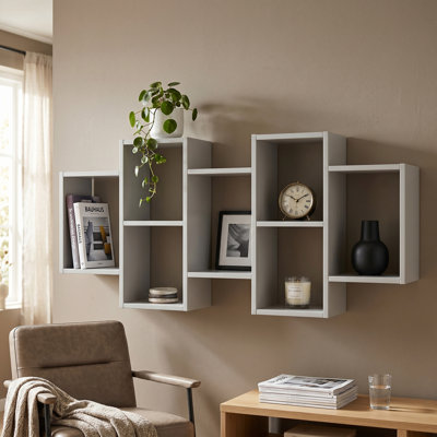 Michigamme 7 Piece Bracket Shelf