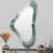 Pine Tree Enchanted Forest I - Tree Pine 3D Shapes Irregular Traditional Large Wall Mirror