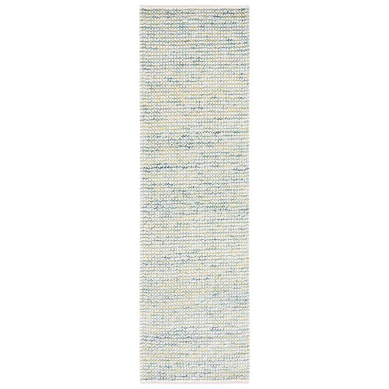 Vermont Hand Woven Wool Rug, Runner 2'3" x 8'