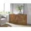 Teak Slice Console, Natural