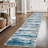 Modern Abstract Runner Rug,  Kitchen Rugs Non-Slip Washable Soft Striped Hallway Runner Rugs, Print Distressed  Carpet Runner For Entryway Bathroom Laundry Room Foyer