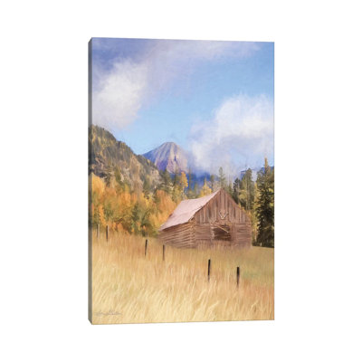 San Juan Hunting Cabin by Lori Deiter - Wrapped Canvas Painting