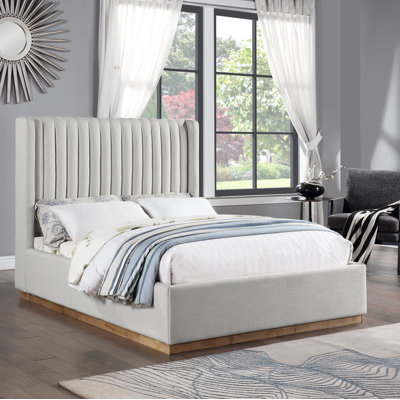 Chamblis Linen Upholstered Bed