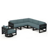 Avion 6 Piece Sectional Set With Swivel